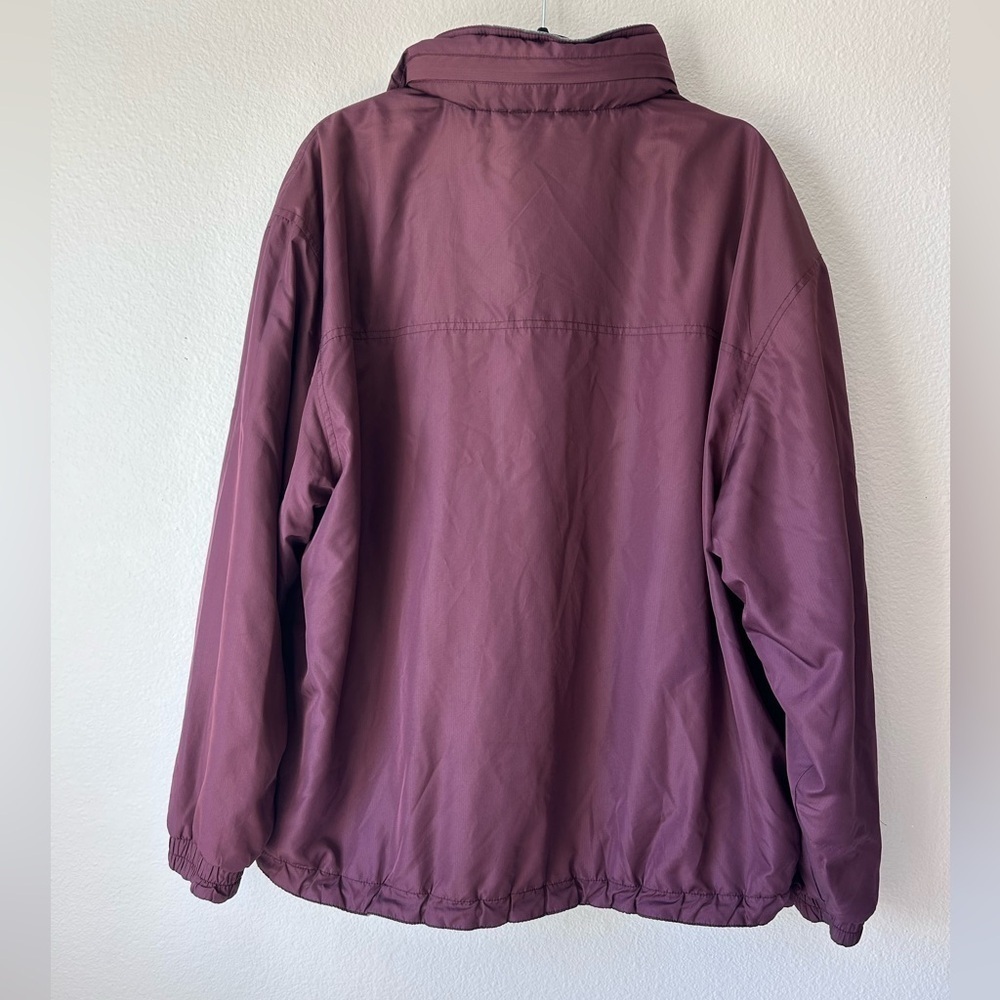 University Of Texas A&M Windbreaker Heavy Jacket Size Large - Picture 2 of 7